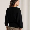 Rib Sweater Bat Sleeve Merino Wool*No Man's Land Best