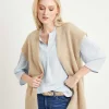 Sleeveless Swagger Vest Wool Blend*No Man's Land Store