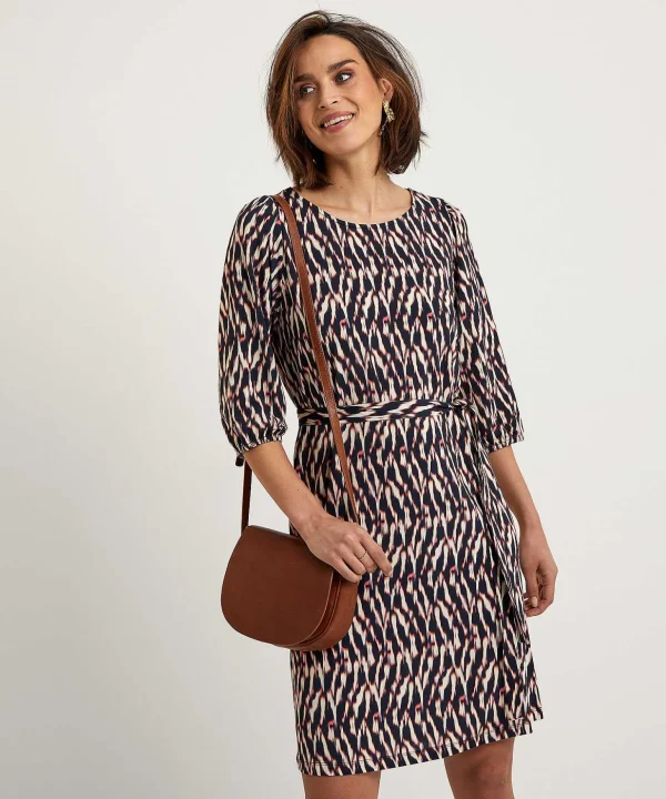 Slinky Dress Blurry Print*No Man's Land Best Sale