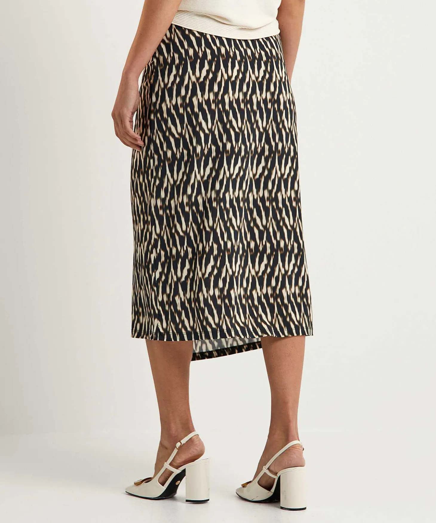 no_mans_land_slinky_wrap__0-1.webp Slinky Wrap Skirt Blurry Print*No Man's Land Cheap