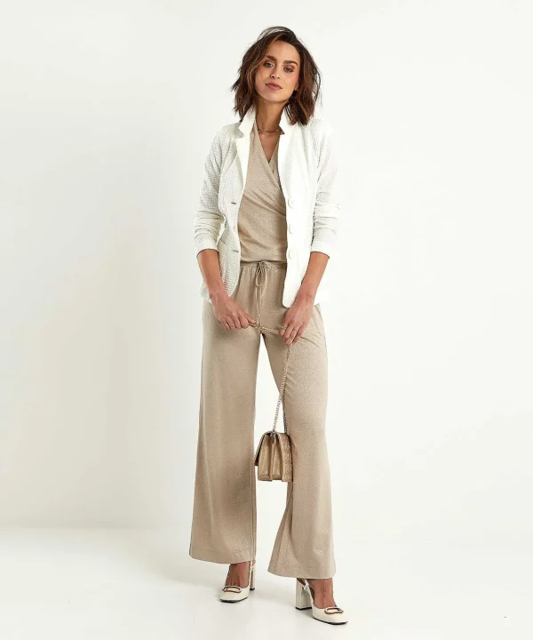 Wrap Top With Lurex*No Man's Land Online