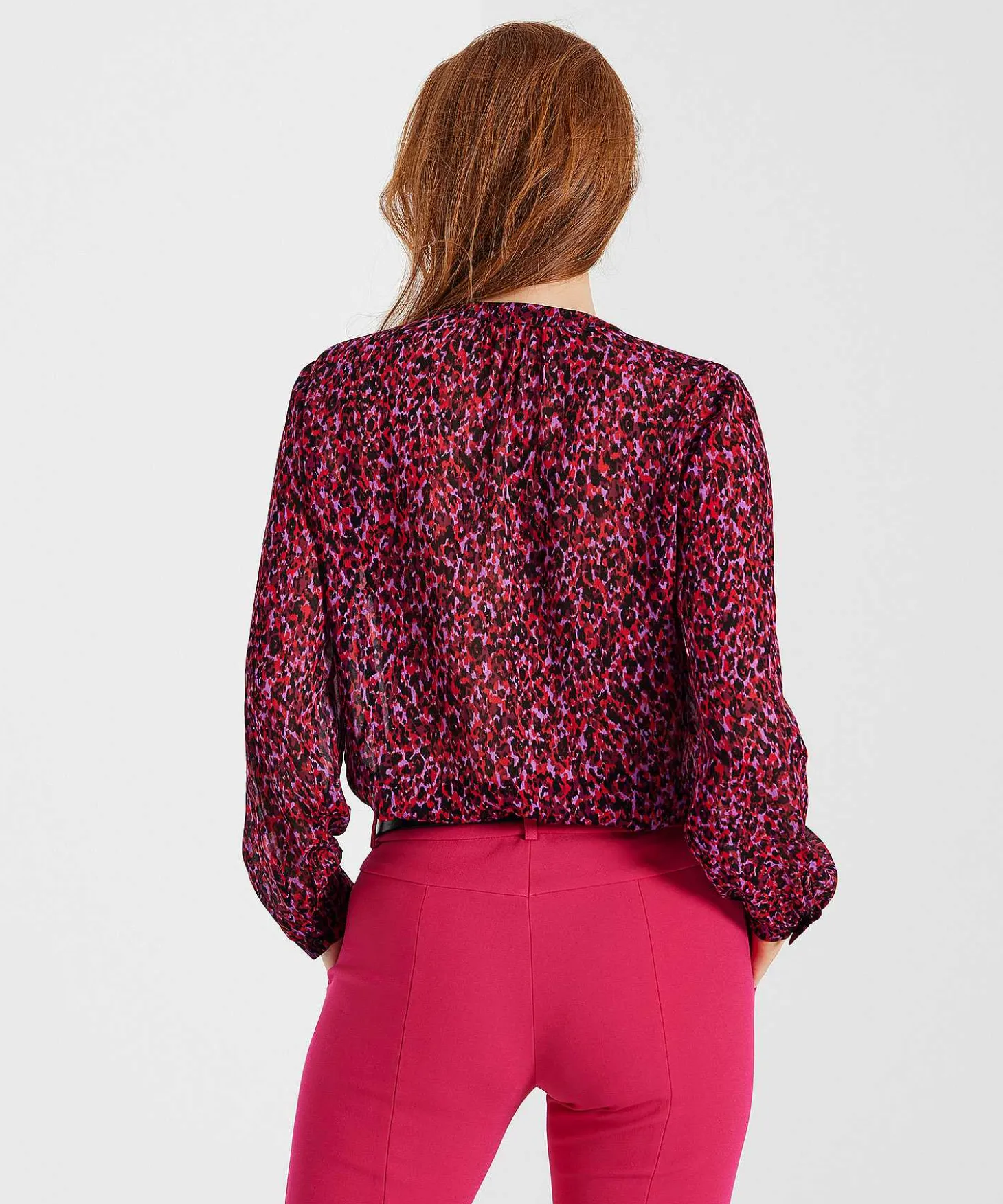 oui_blouse_crepe_voile_an_1.webp Blouse Crepe Voile Animal Print*OUI Hot