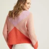 Colorblock Sweater Diagonal*OUI Discount