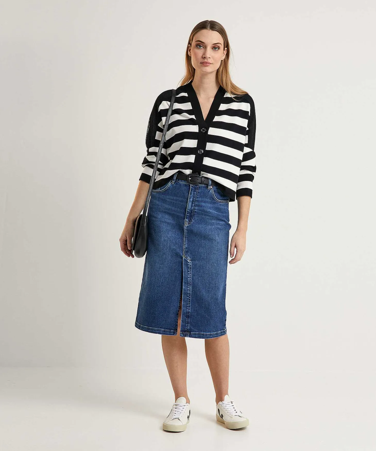 oui_denim_skirt_with_spli_0-1.webp Denim Skirt With Split*OUI Fashion