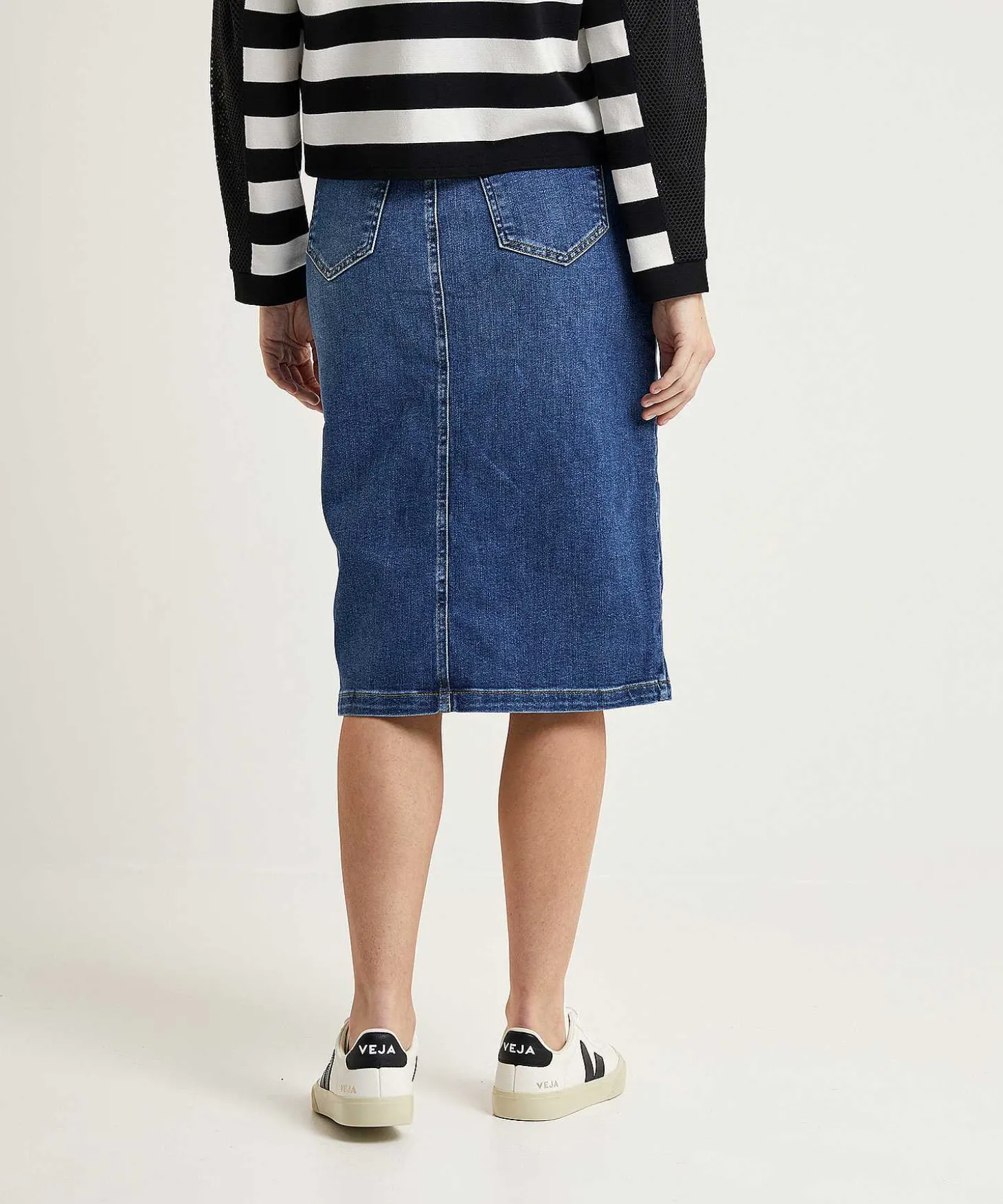 oui_denim_skirt_with_spli_1-1.webp Denim Skirt With Split*OUI Fashion