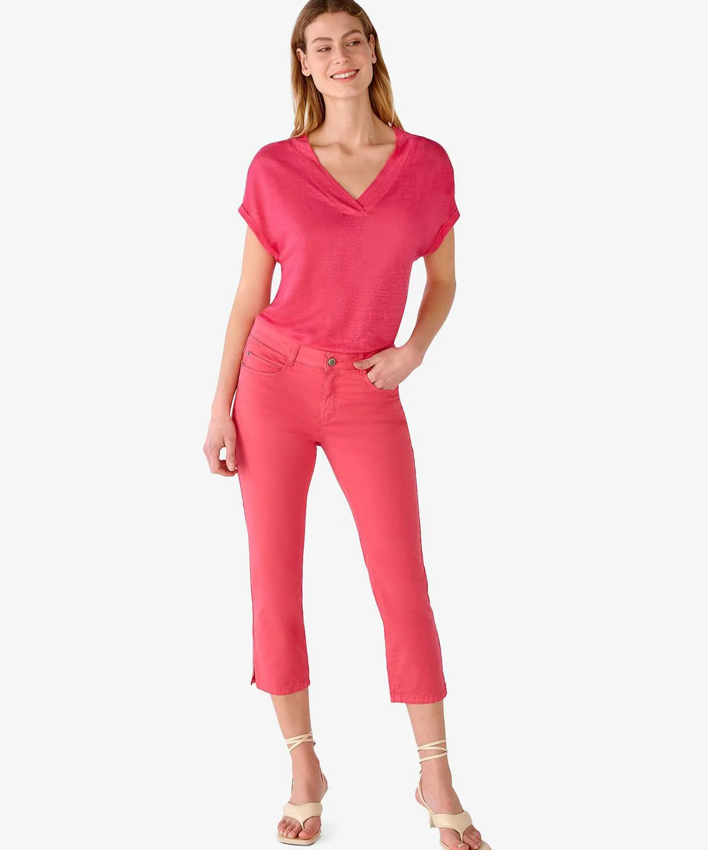 oui_linen_shirt_vneck_3.webp Linen Shirt V-Neck*OUI Hot