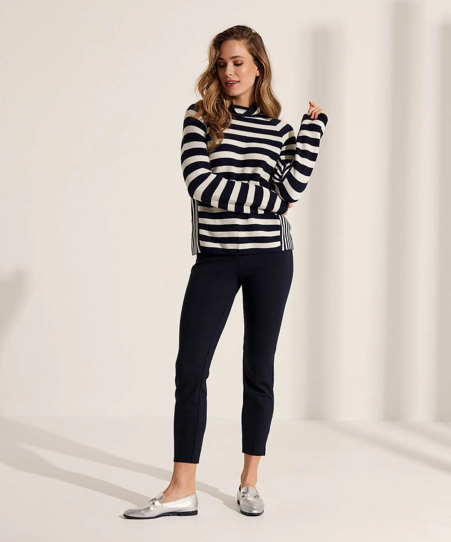 oui_ribknit_turtleneck_st_0.webp Ribknit Turtleneck Stripes*OUI Discount