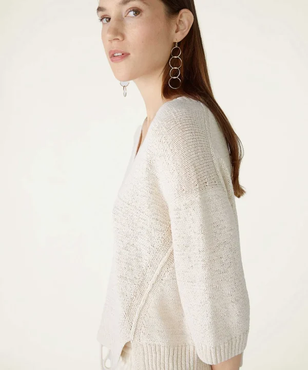 Short Ribbon Yarn Sweater*OUI Flash Sale