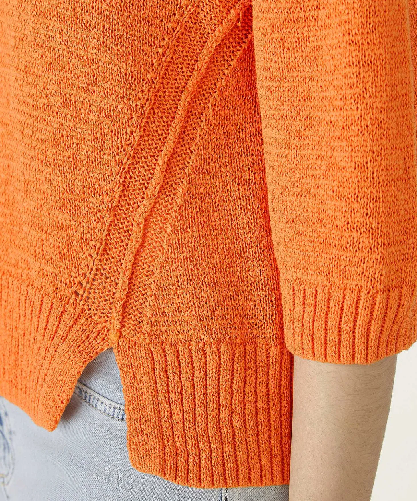 oui_short_ribbon_yarn_swe_3.webp Short Ribbon Yarn Sweater*OUI Hot