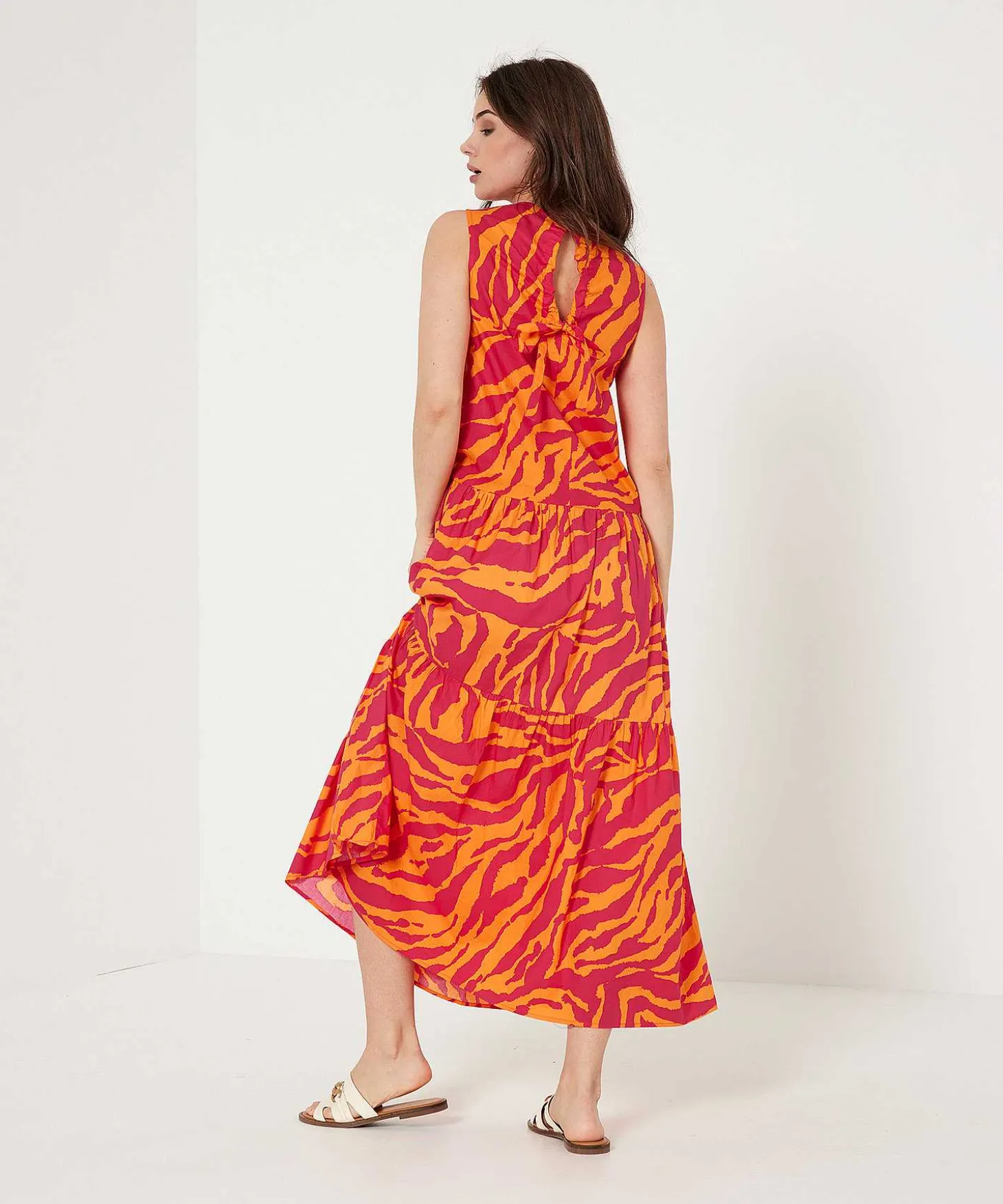 oui_sleeveless_dress_anim_2.webp Sleeveless Dress Animal Print*OUI Sale