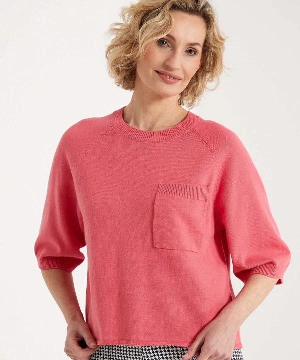 Sweater Chest Pocket*OUI Best