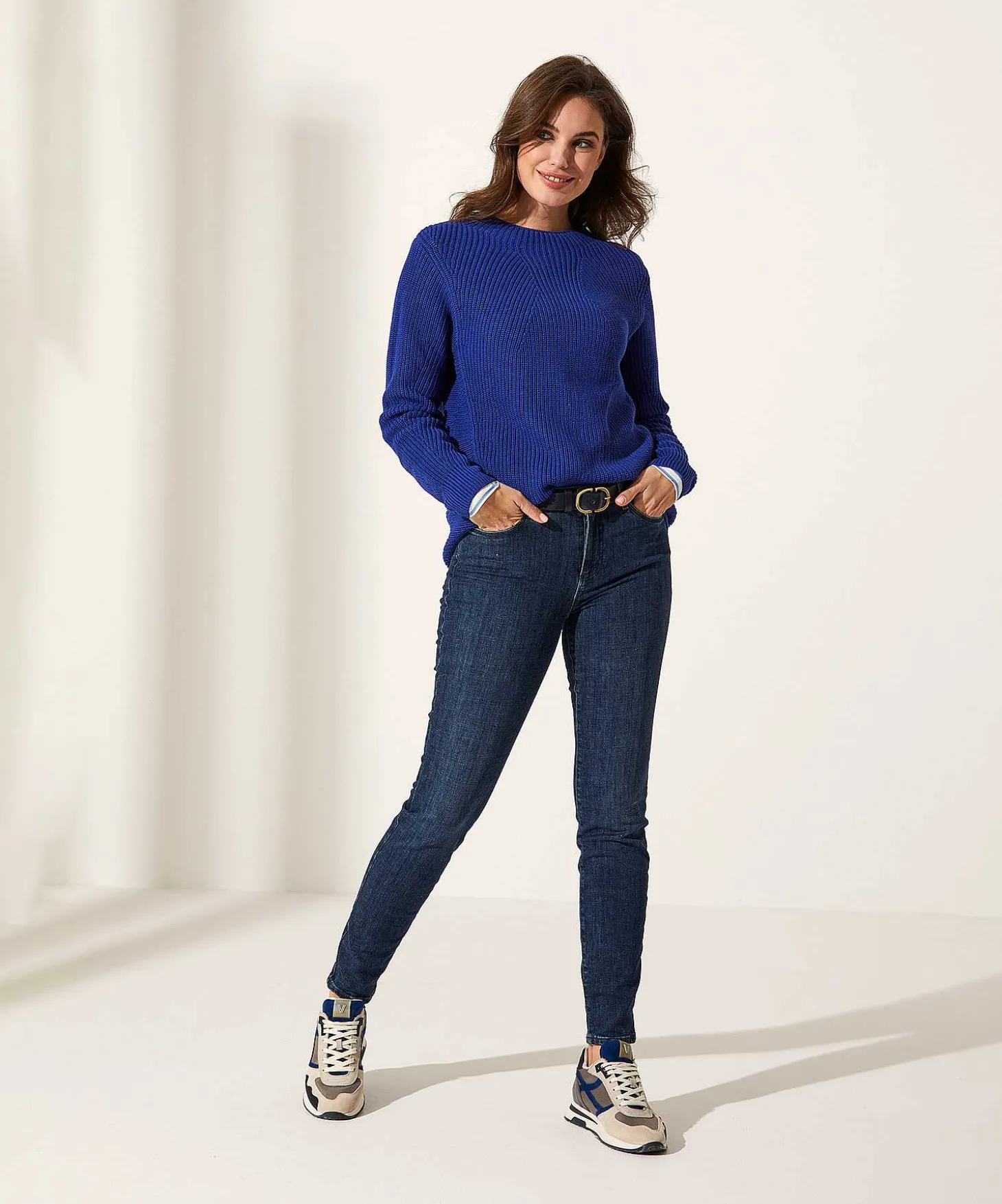 oui_sweater_standup_neck_0.webp Sweater Stand-Up Neck*OUI Online