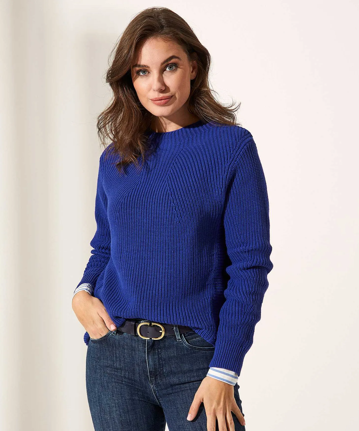 oui_sweater_standup_neck_3.webp Sweater Stand-Up Neck*OUI Online