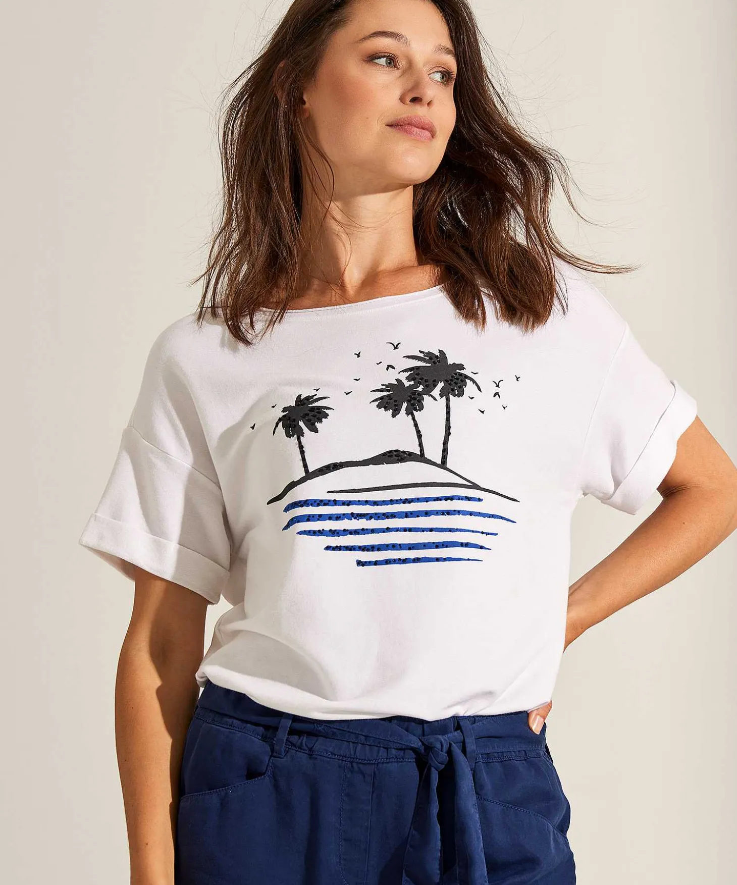 oui_tshirt_palm_trees_bea_1.webp T-Shirt Palm Trees Beads*OUI Fashion