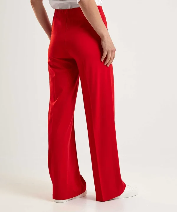Wide Leg Jersey Pants*OUI Best Sale
