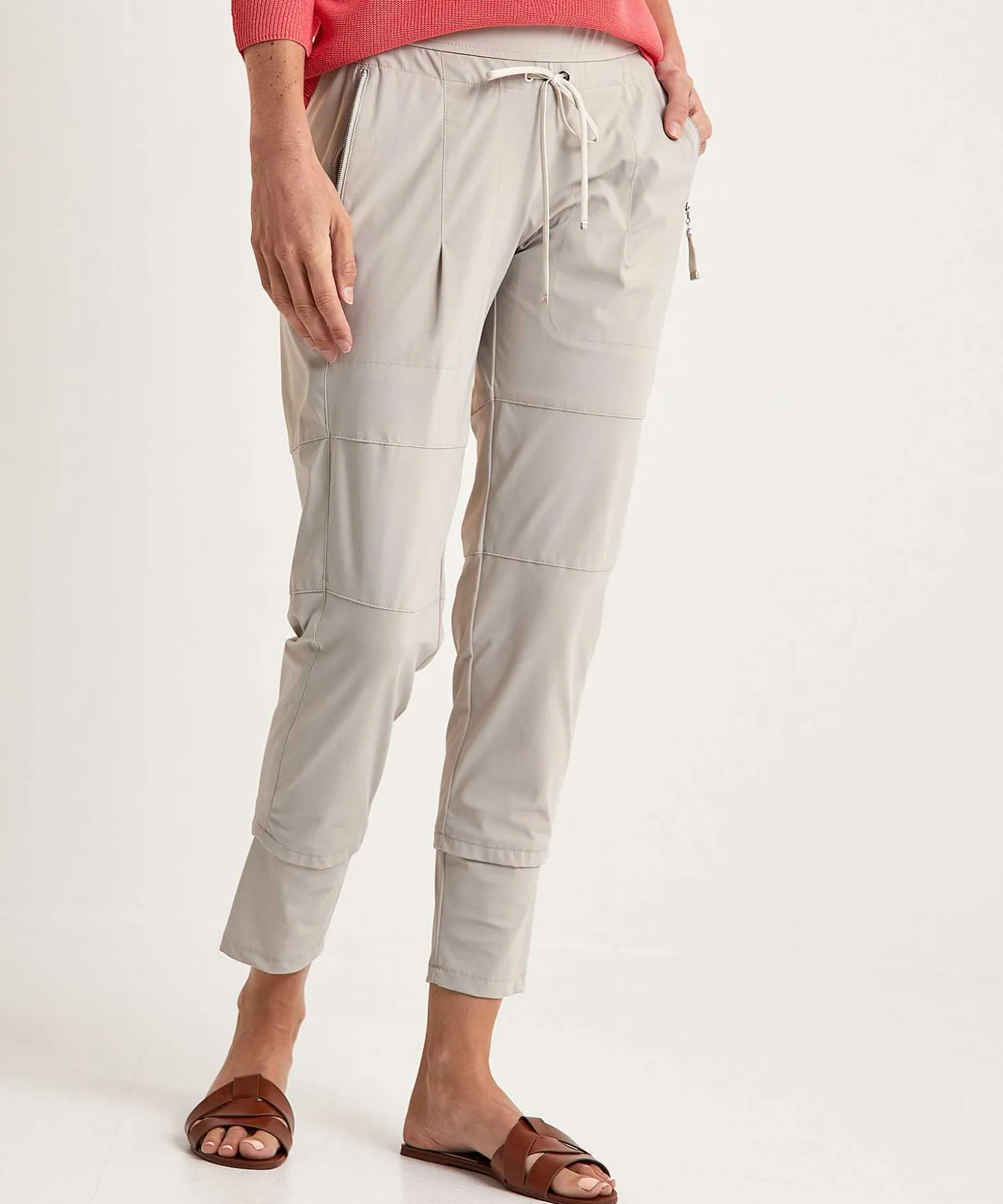 raffaello_rossi_slim_fit__0-6.webp Slim Fit Travel Fabric Trousers Candy*Raffaello Rossi Hot