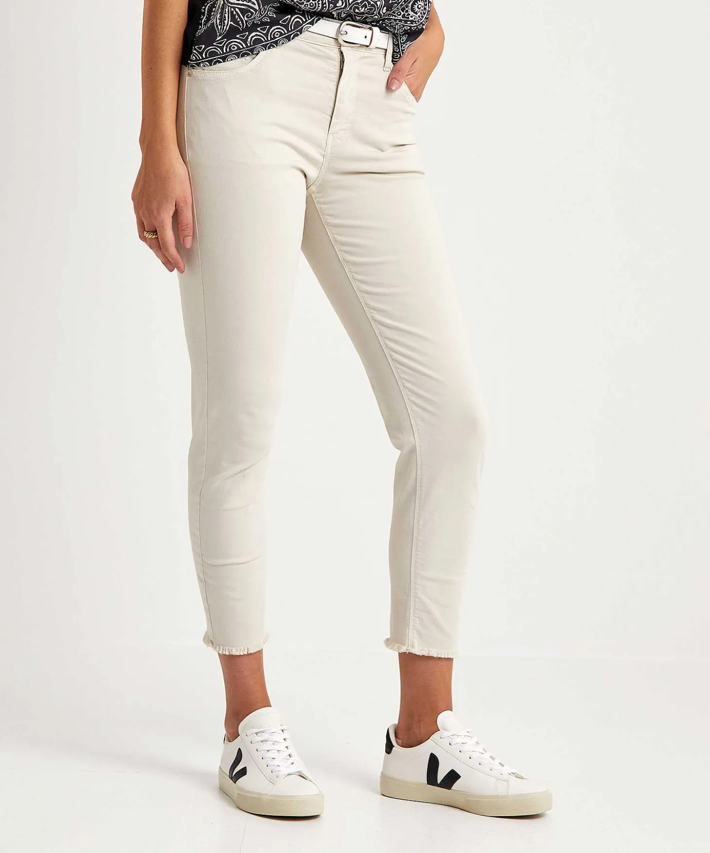 raffaello_rossi_slim_fit__2-5.webp Slim Fit 7/8 Trousers Amal*Raffaello Rossi Flash Sale