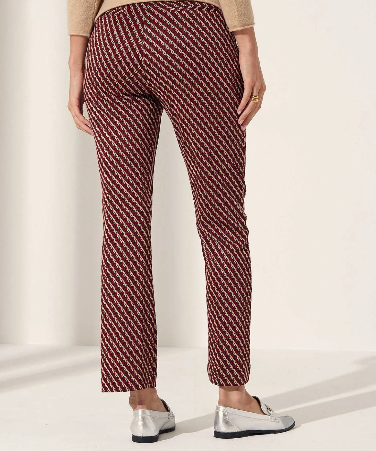 raphaela_by_brax_kick_fla_0.webp Kick Flare Pants With Print Lillyth*Raphaela By Brax Best
