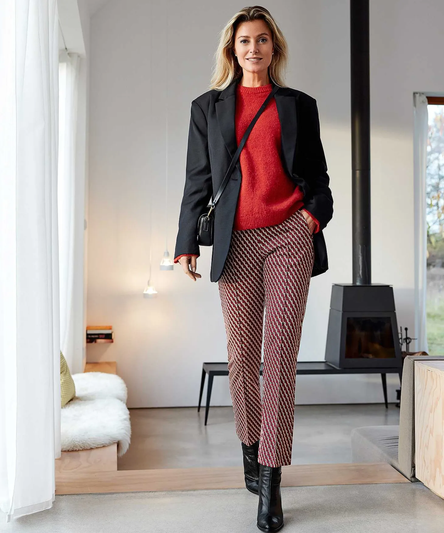 raphaela_by_brax_kick_fla_3.webp Kick Flare Pants With Print Lillyth*Raphaela By Brax Best