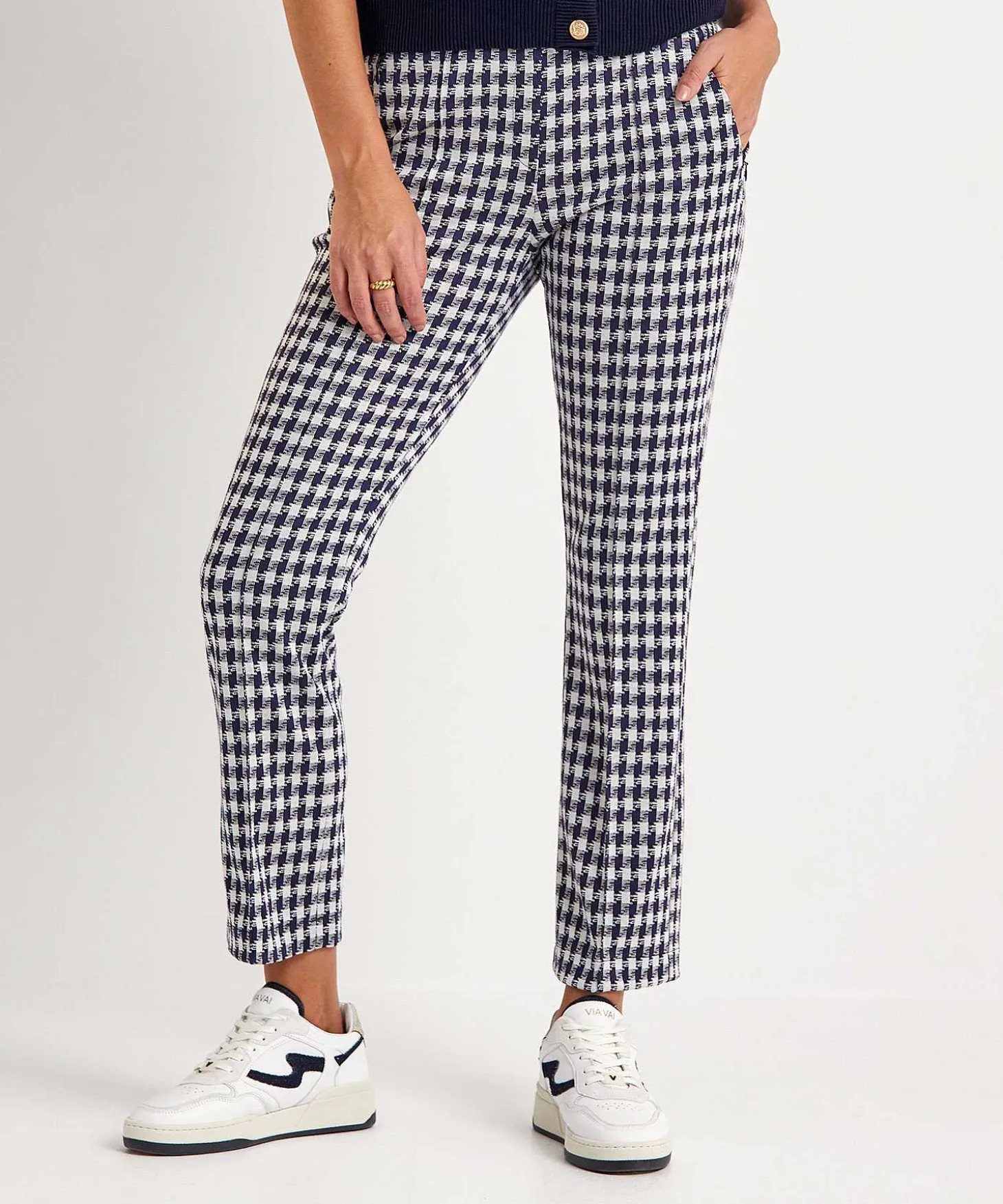 raphaela_by_brax_super_sl_0.webp Super Slim Cropped Pants Lillyth Check*Raphaela By Brax Sale