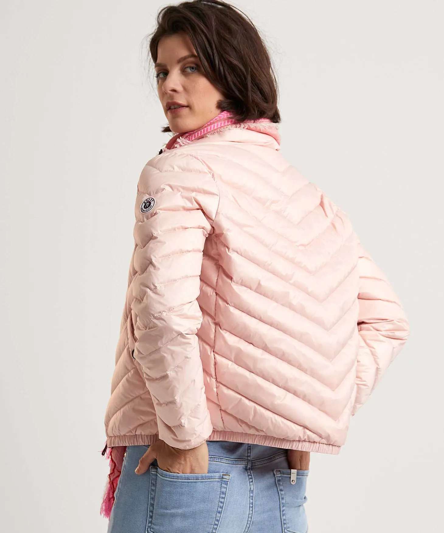 reset_short_bomber_down_j_1.webp Short Bomber Down Jacket Nimes*Reset Cheap