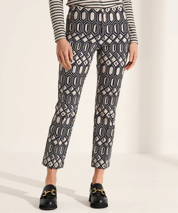 Cropped Pants Winter Techno Alisa Print*Rosner Flash Sale