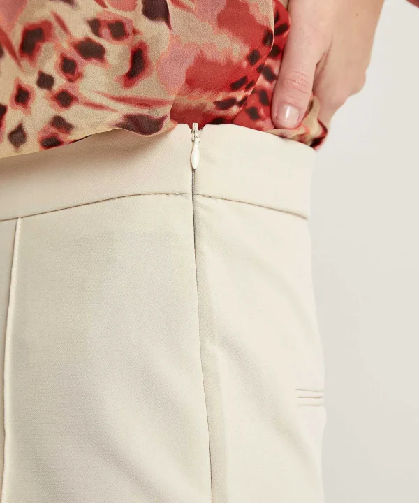 Flared Pants With Pintucks Audrey 1*Rosner Fashion