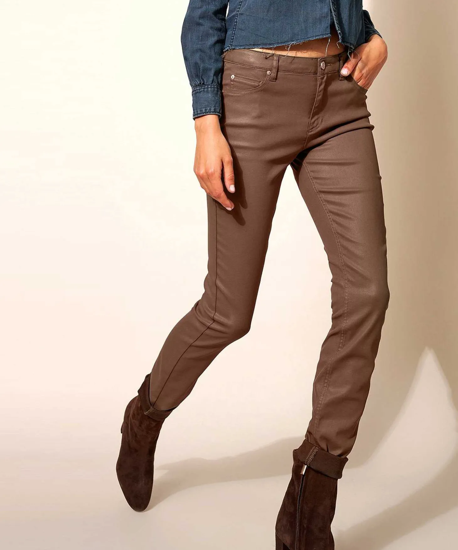 rosner_pants_antonia_coat_0.webp Pants Antonia Coated Denim*Rosner Cheap