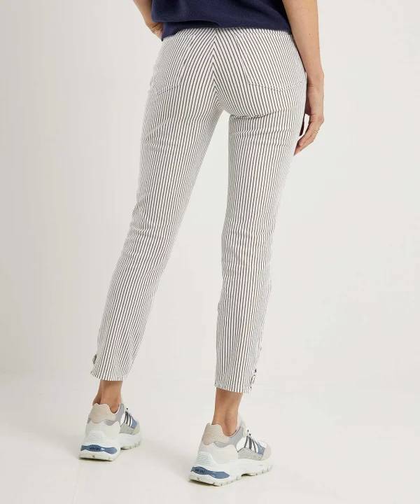 Skinny Jeans Stripe Audrey 2*Rosner Fashion