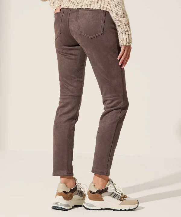 Suedine Trousers Audrey 2*Rosner Clearance