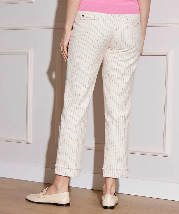 Summer Boucle Trousers May Zigarette*Rosner New
