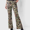 Flared Pants Velvet Flower*Summum Store