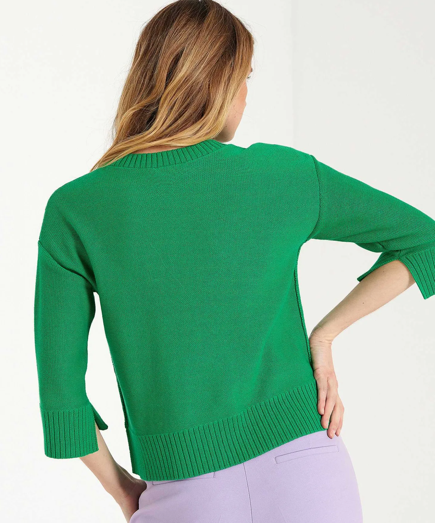 sweater_threequarter_sle_3.webp Sweater Three-Quarter Sleeve** Cheap