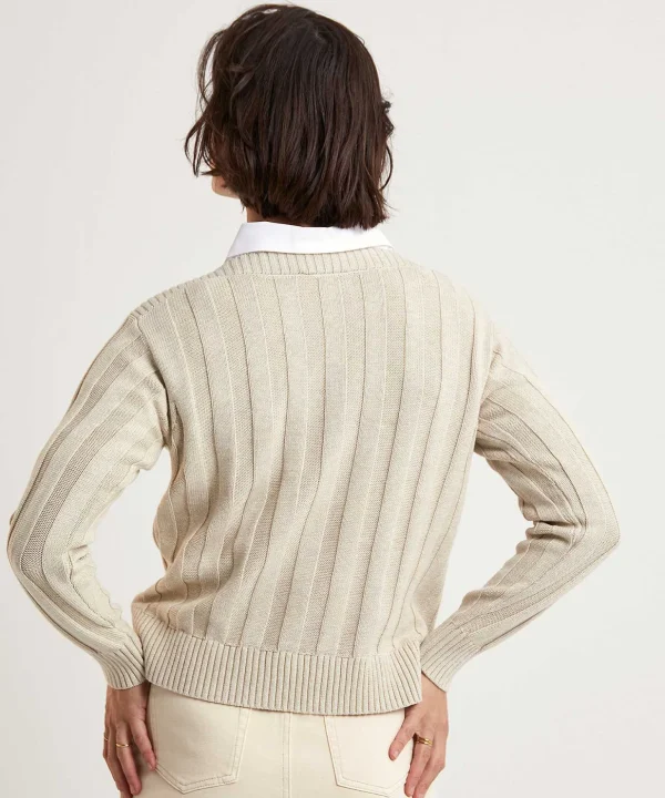 Sweater Wide Rib** Flash Sale