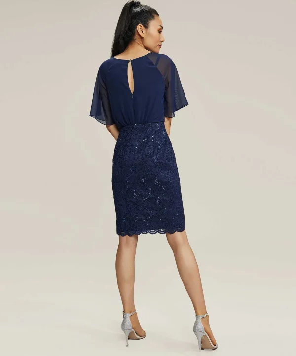 Dress Voile Lace*Swing Shop
