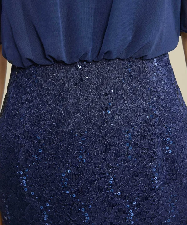 Dress Voile Lace*Swing Shop