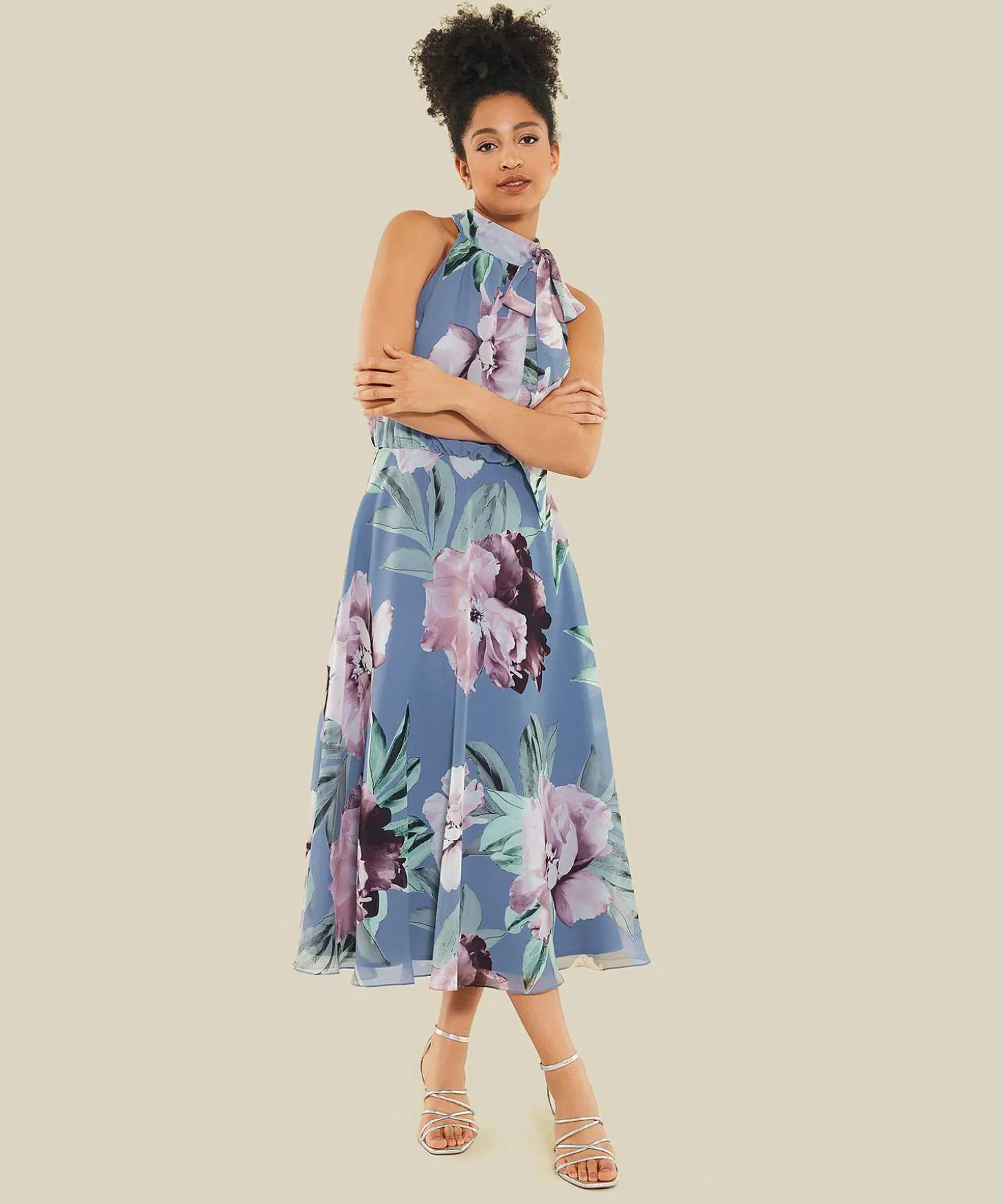 swing_halter_dress_floral_2.webp Halter Dress Floral Print*Swing Shop