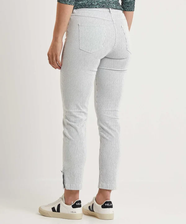 Cropped Pants Stripe Be Loved*TONI Store