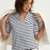 Tulip Shirt Short Sleeve Breton Stripe** Clearance
