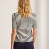 Tulip Shirt Short Sleeve Breton Stripe** Outlet