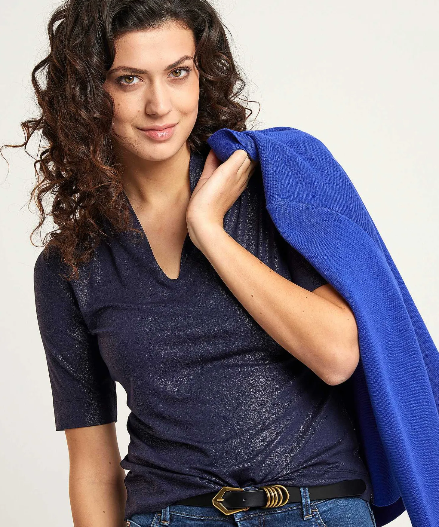tulip_shirt_short_sleeve_3-7.webp Tulip Shirt Short Sleeve Lurex** Flash Sale
