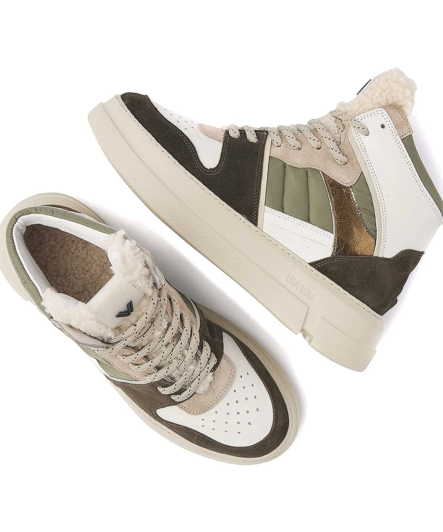 via_vai_high_sneaker_blue_2.webp High Sneaker Blue Matt*VIA VAI Outlet