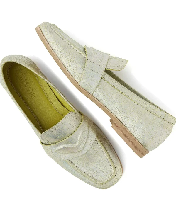 Metallic Loafer Chiara Ray*VIA VAI Cheap