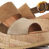 Platform Sandal Cork Sole Sissel Raven*VIA VAI New