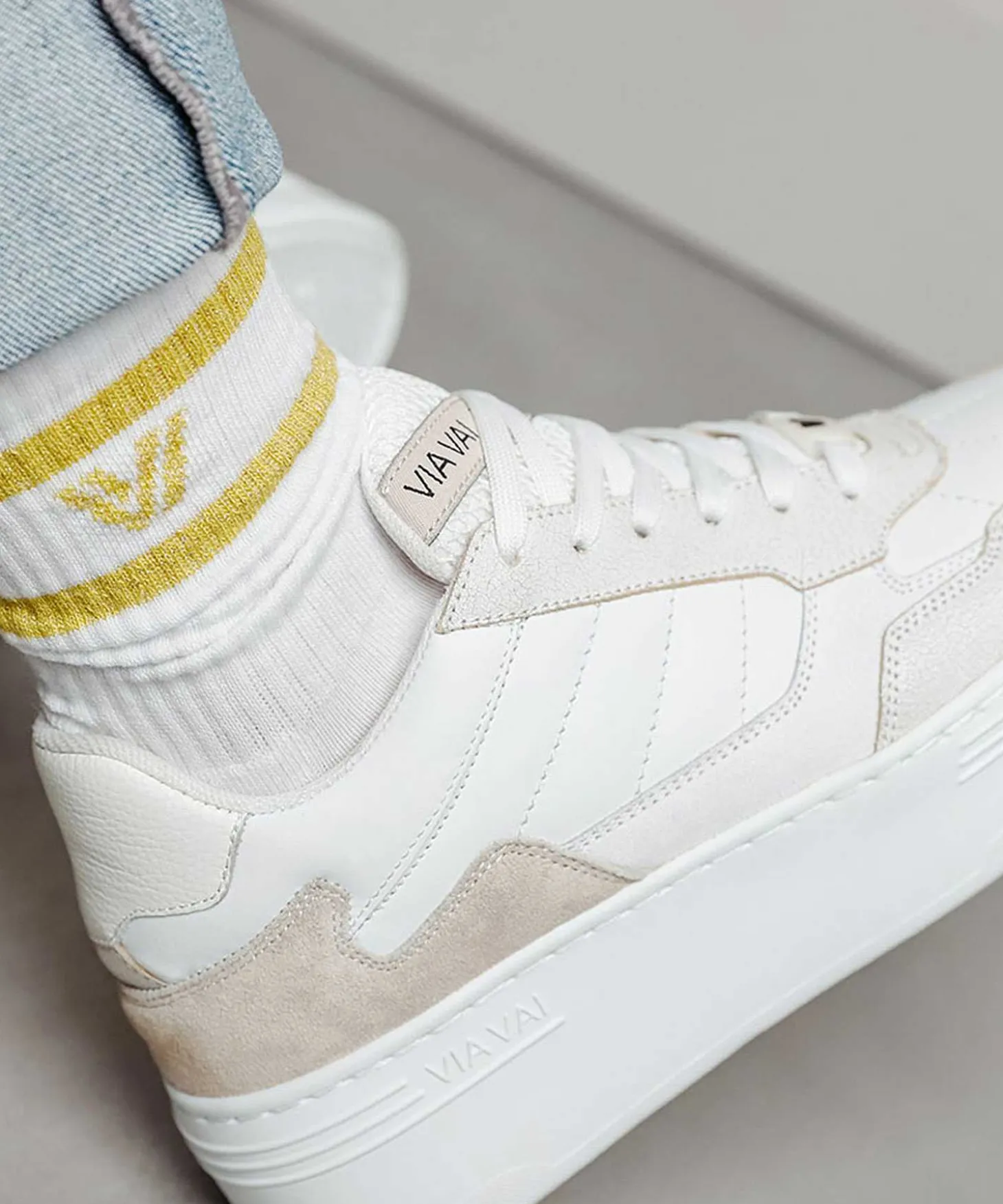 via_vai_platform_sneaker__1.webp Platform Sneaker Isa Ginger*VIA VAI Cheap