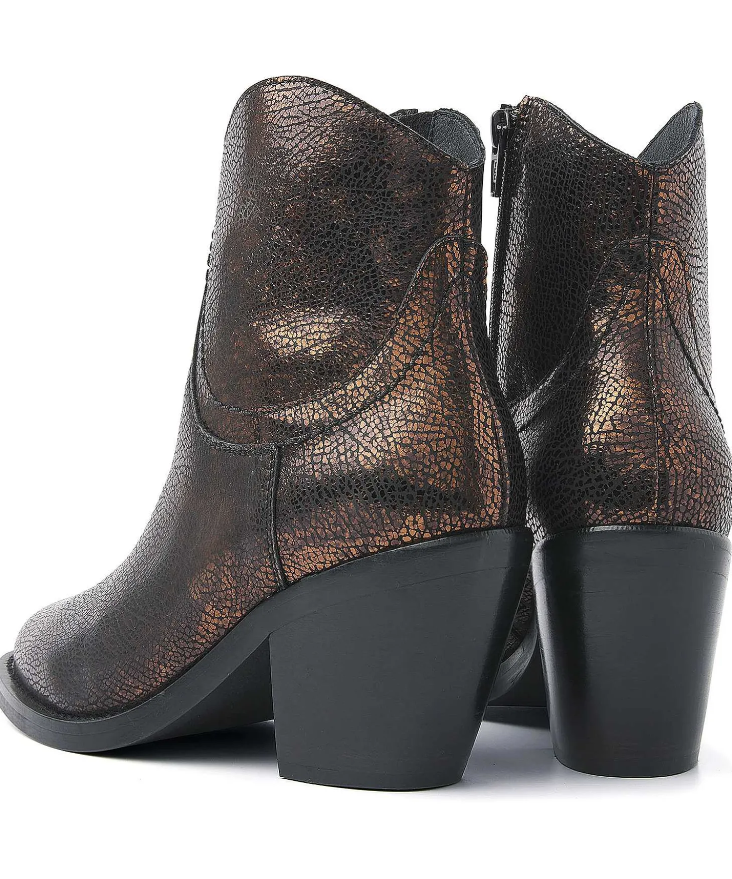 via_vai_short_cowboy_boot_3.webp Short Cowboy Boot Metallic Mara Denver*VIA VAI Clearance