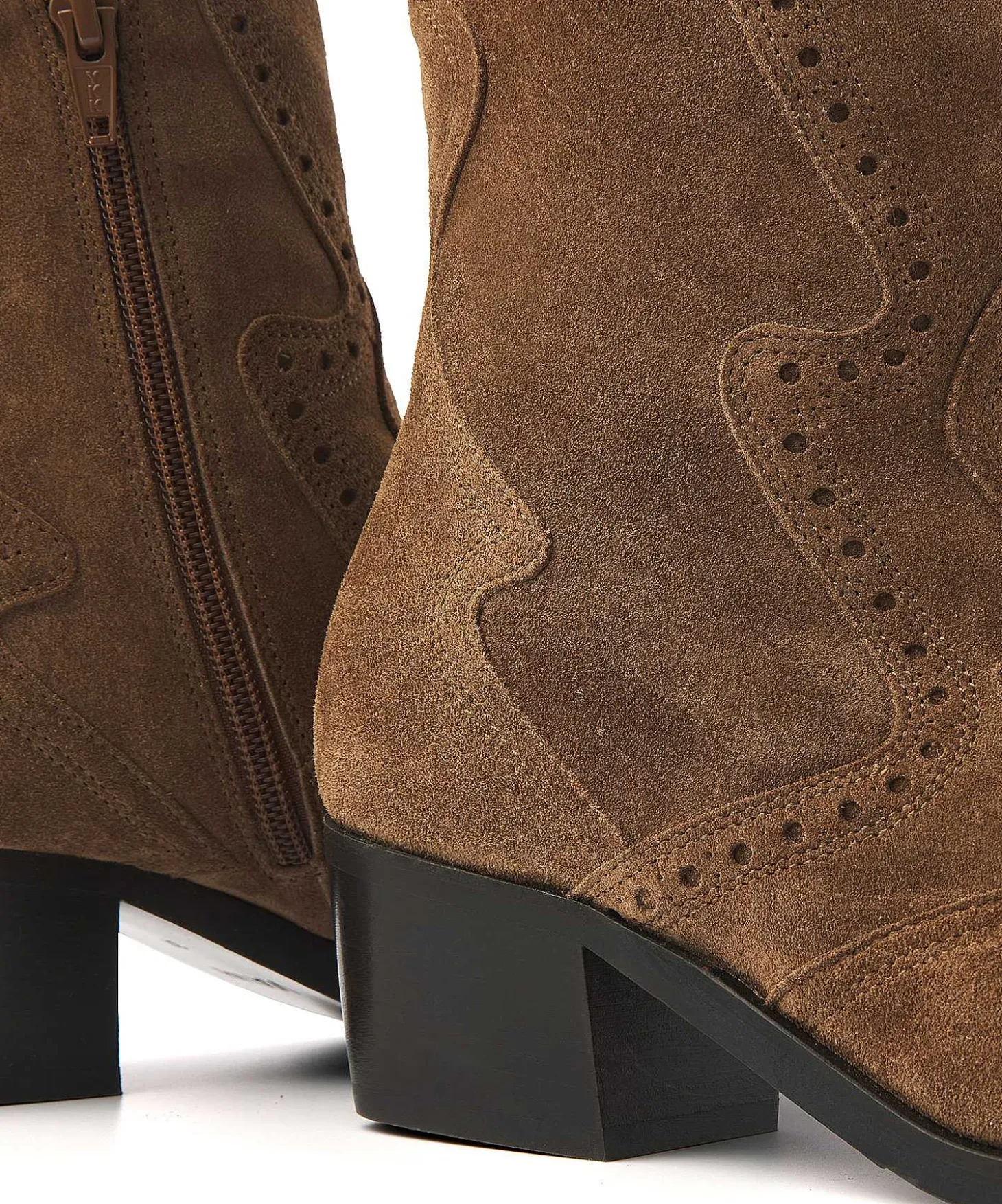 via_vai_suede_ankle_boot__0.webp Suede Ankle Boot Cowboy Shelly Coop*VIA VAI Best Sale