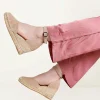 Suede Espadrille Flora Braid*VIA VAI Cheap