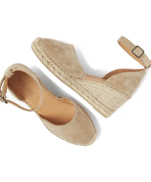Suede Espadrille Flora Braid*VIA VAI Cheap
